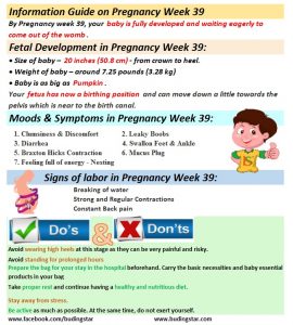 Pregnancy Week 39