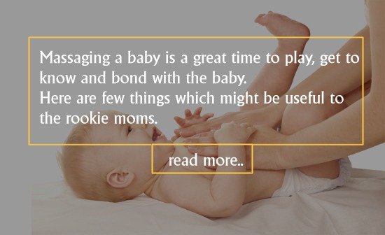 Rookie Moms Guide To Baby Massage