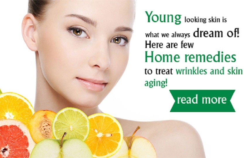 Home remedies to treat wrinkles and skin ageing