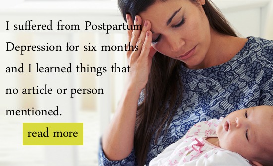 Things I Learned From my Postpartum Depression