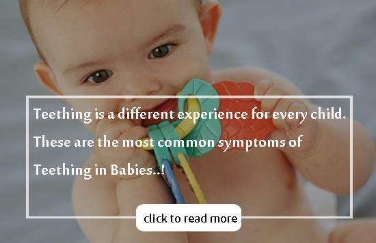 Common Symptoms of Teething in Babies