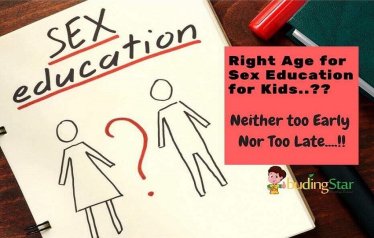 what is the right age for sex education for children