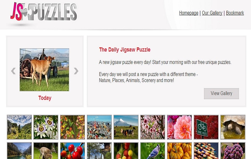 Free Jigsaw Puzzles Online at JSPuzzles