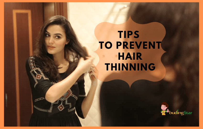 hair styling products to prevent hair thinning