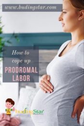 How to cope with Prodromal Labor