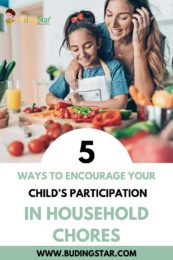 Ways to encourage your child's participation in household chores
