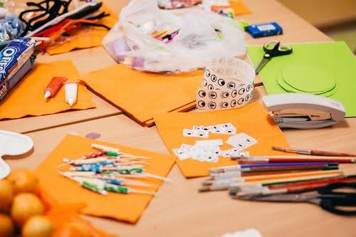 Try a DIY Science & Craft Station
