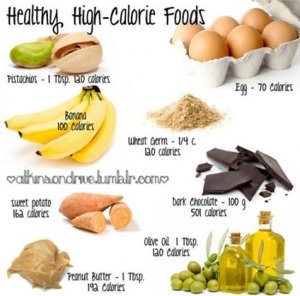 baby weight gain food